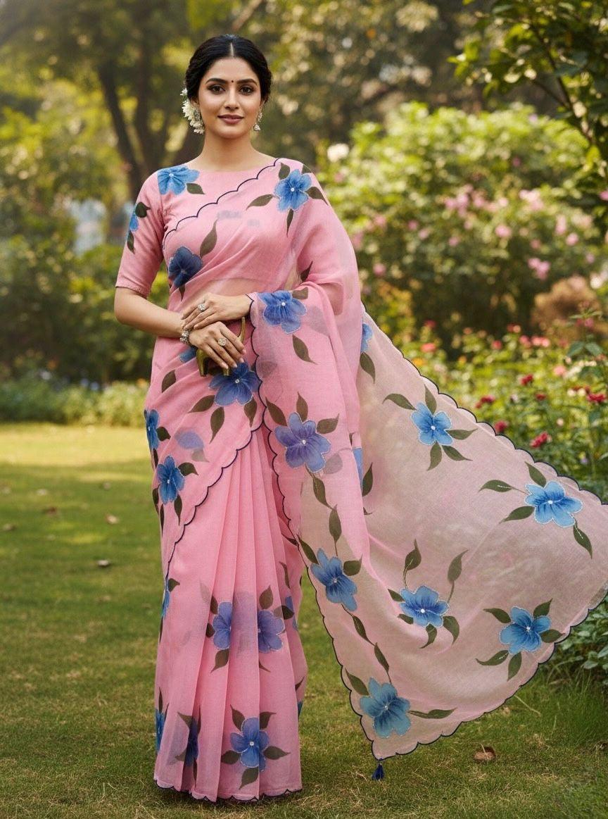 Radha - Soft Organza Saree
