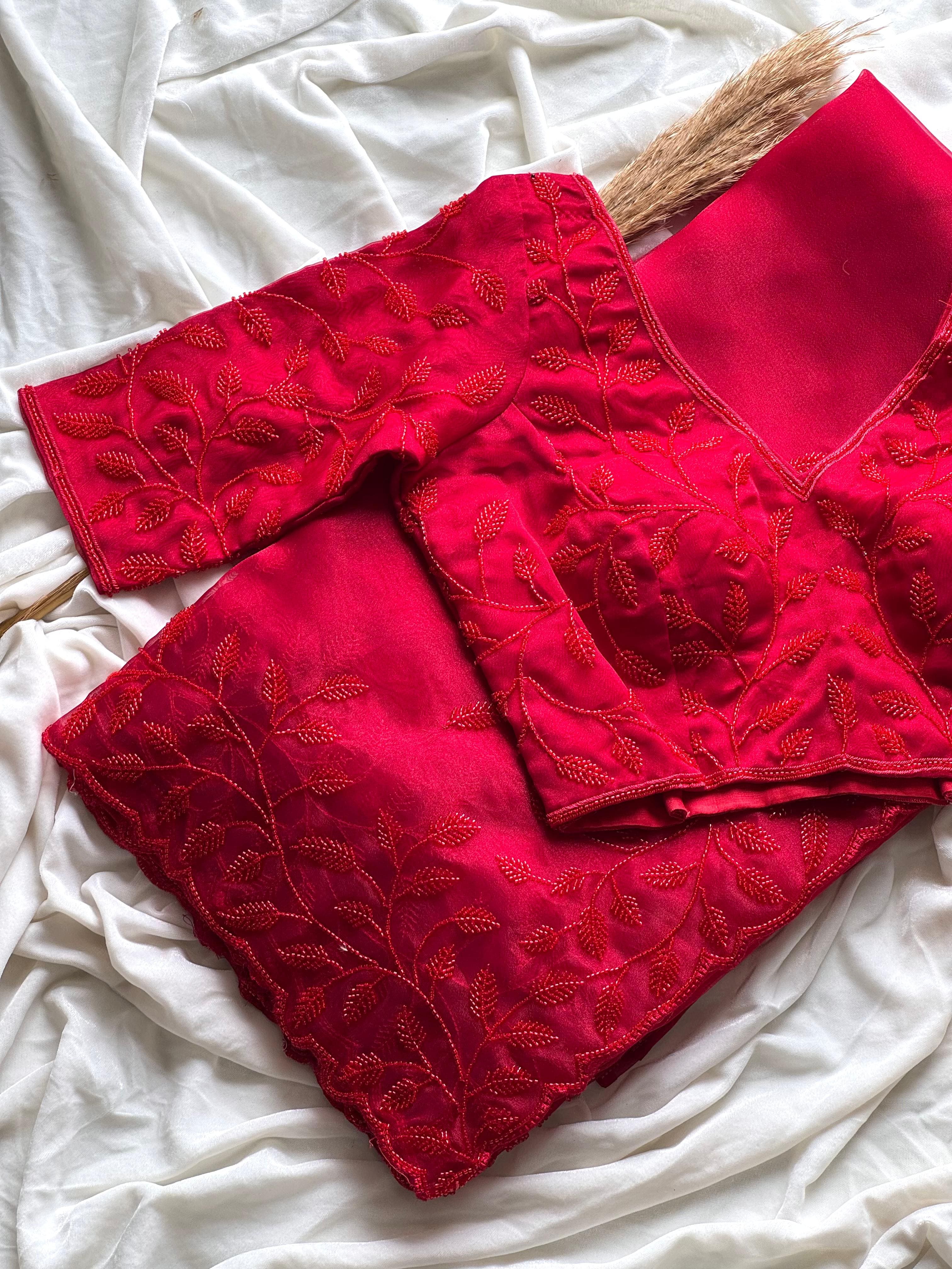 Mastani - Soft Organza Crepe Silk Saree