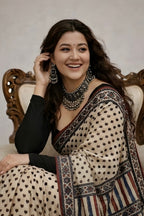 Laila - Pure Modal Ajrakh saree