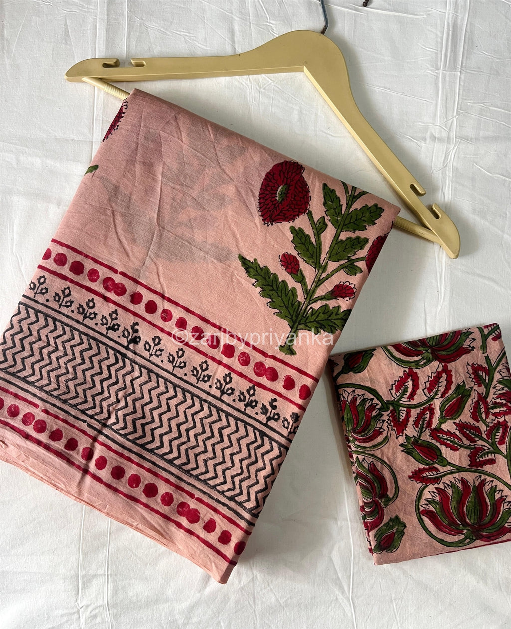 Malaika - Premium Cotton Mulmul Saree