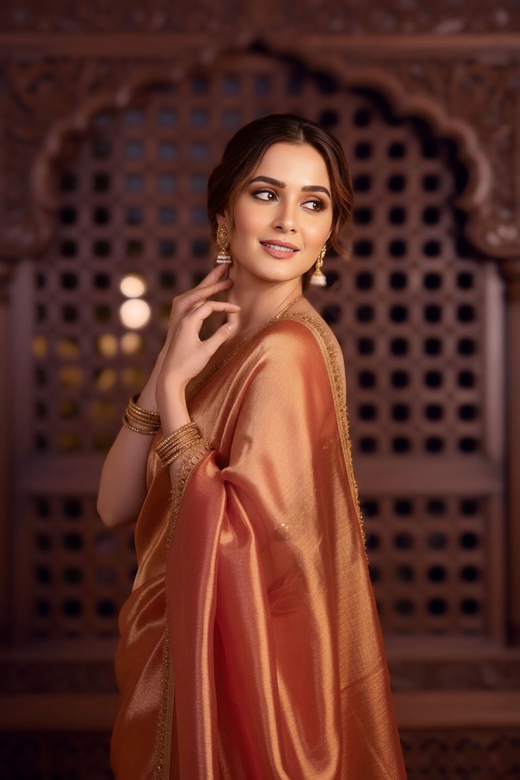 Shaira - Pure Tissue Silk Saree