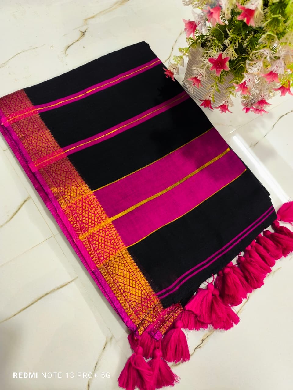 Kalika - Soft Mul Cotton Saree