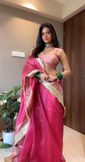 Manvi - Banarasee Tissue Silk Saree