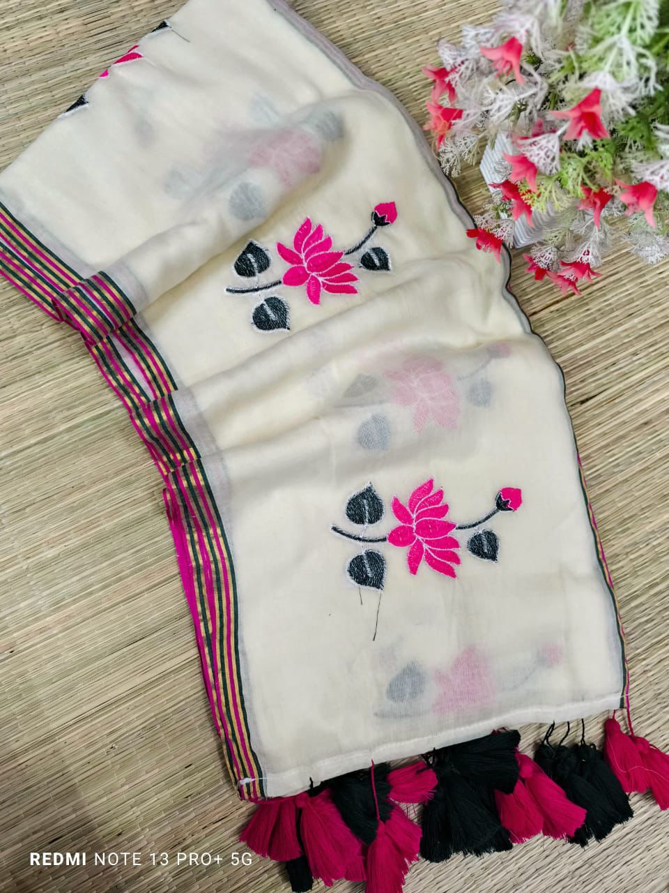 Nisa - Mul Mul Cotton Saree