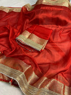 Rushali - Banarasi Tissue Saree