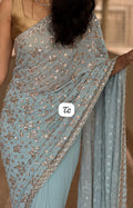Madur - Designer Georgette Saree