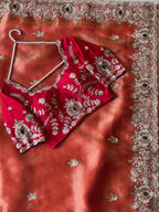Mahisha - Designer Tissue Saree