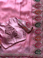 Mahina - Designer Tissue Saree