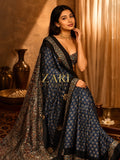 Raksha | Handcrafted Ajrakh Couture Saree [Dispatch from September 15th]