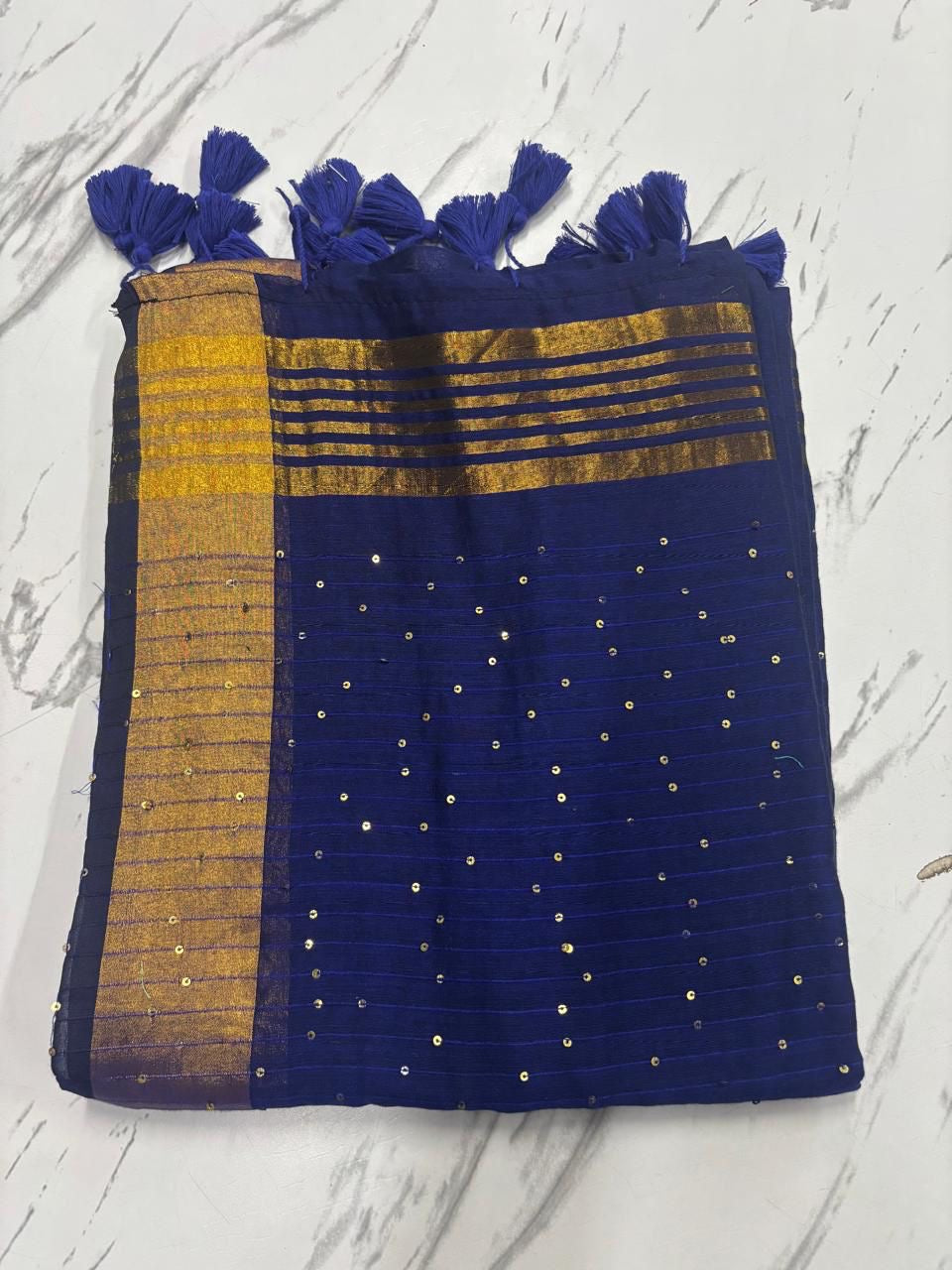 Mila - Mul Mul Cotton Saree