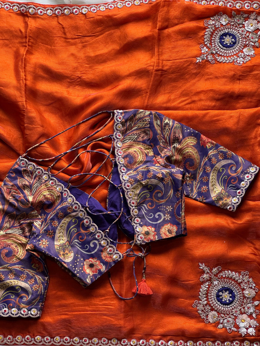 Salini - Designer Tabby Silk Saree