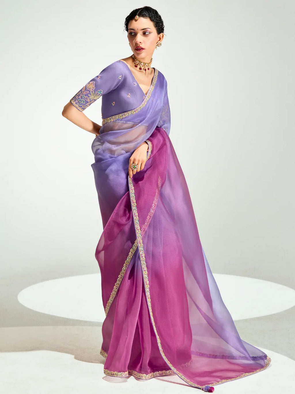 Neha 5- Organza Designer Saree