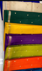 Nirosha - Pure Kora Silk Saree