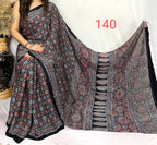 Mithali - Pure Modal Ajrakh saree