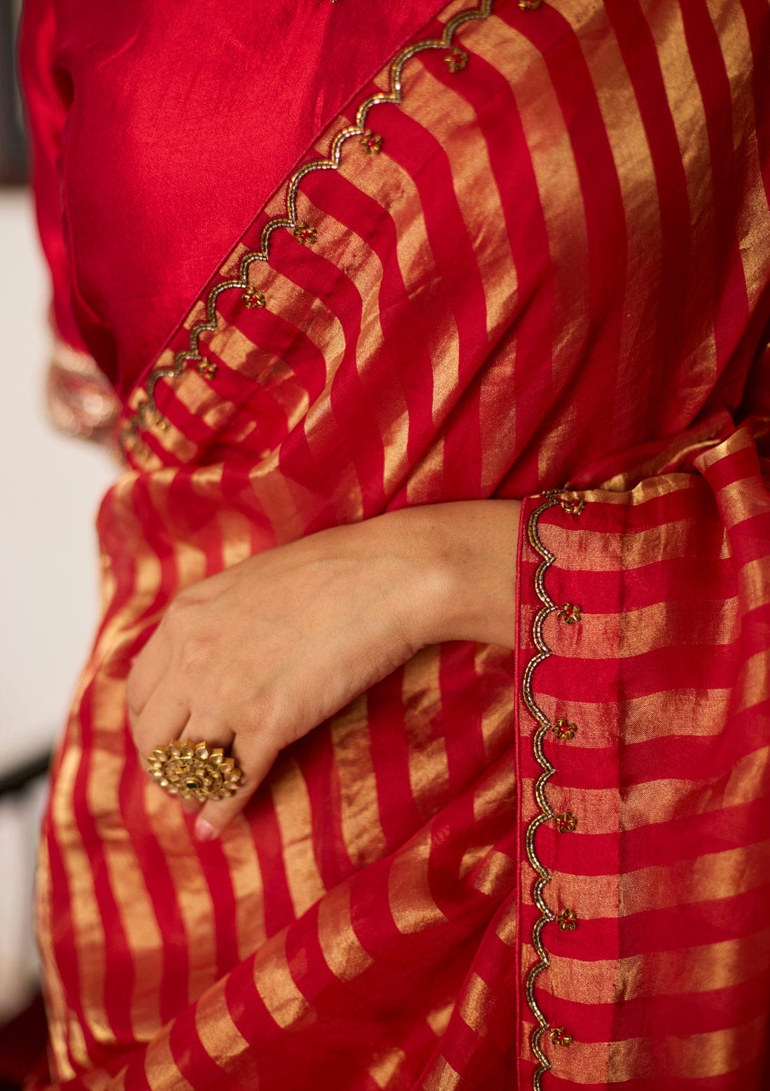 Nimsa - Pure Tissue Silk Saree