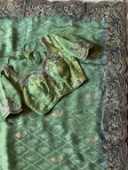Jana - Designer Cocktail Handwork Saree