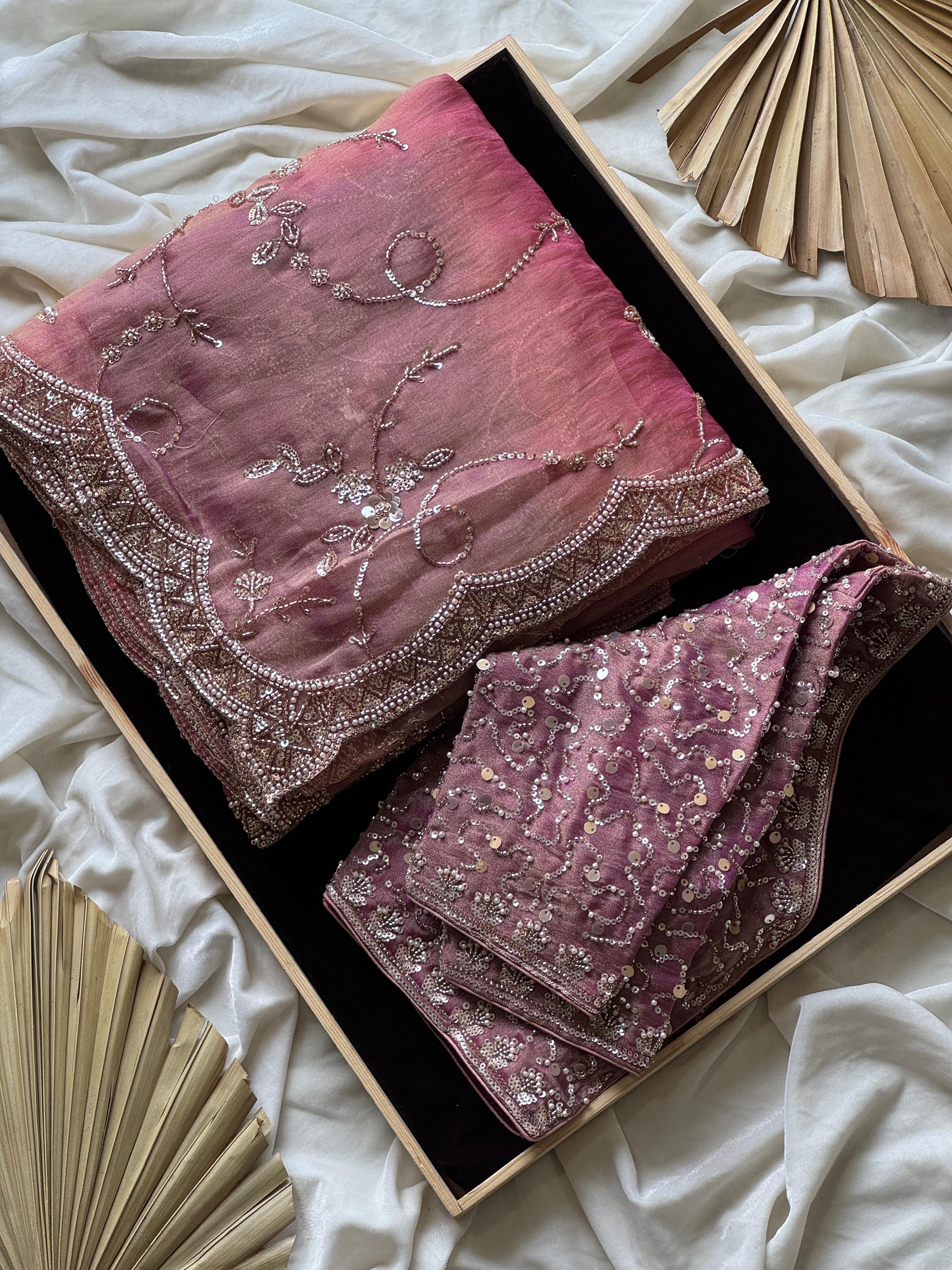 Lush - Tissue Designer Saree