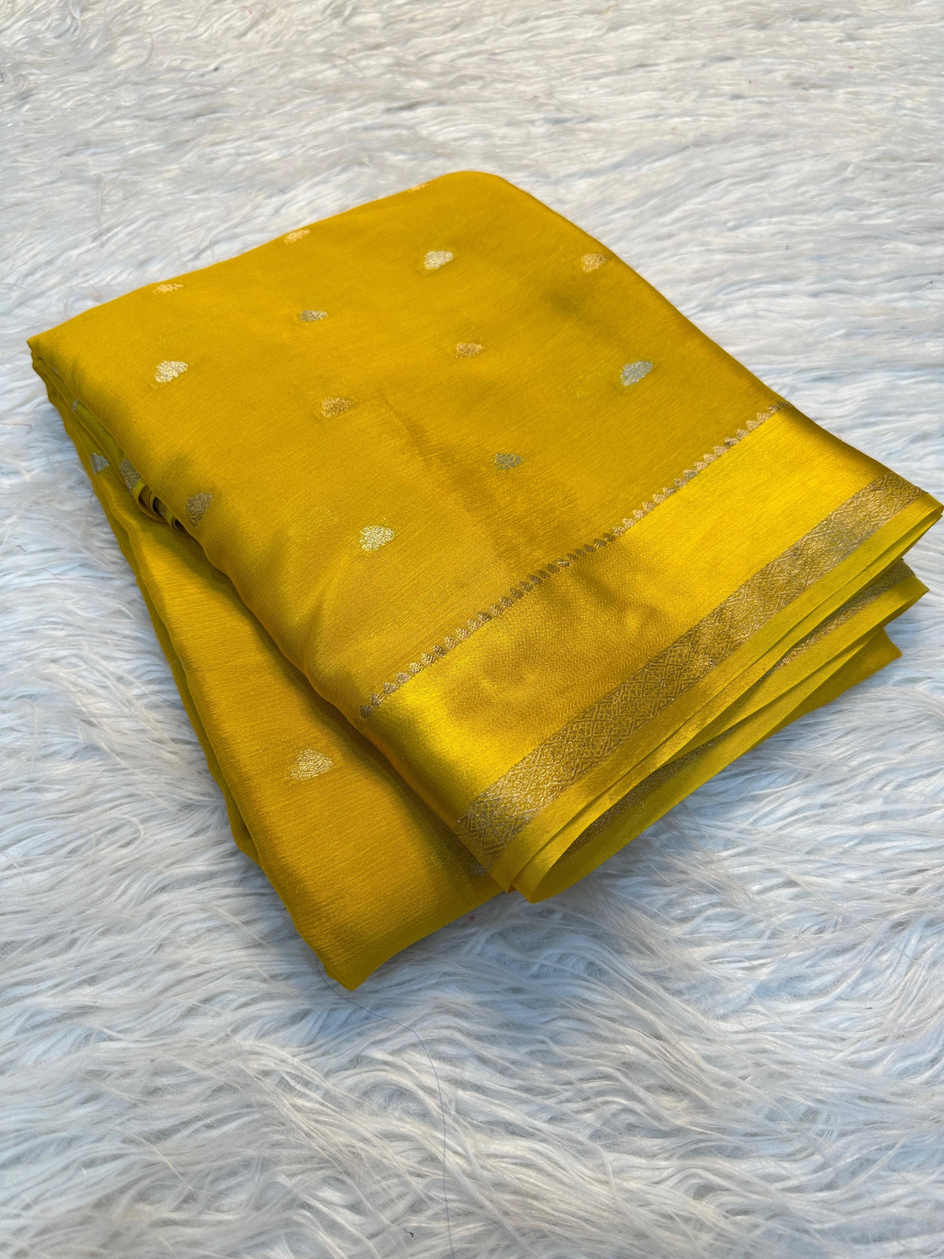 Tarika - Chinon Viscose Silk Saree