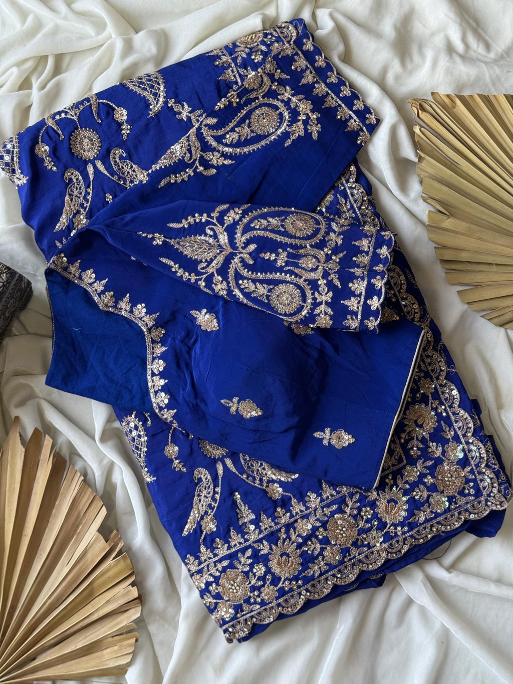 Shura - Designer Crepe Silk Saree
