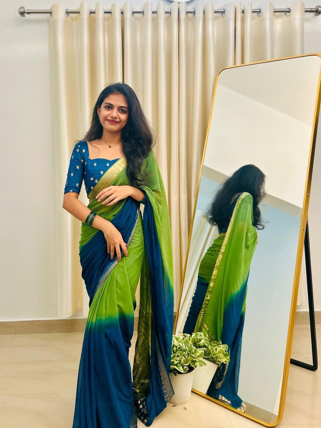 Ridhi - Soft Viscose Georgette saree