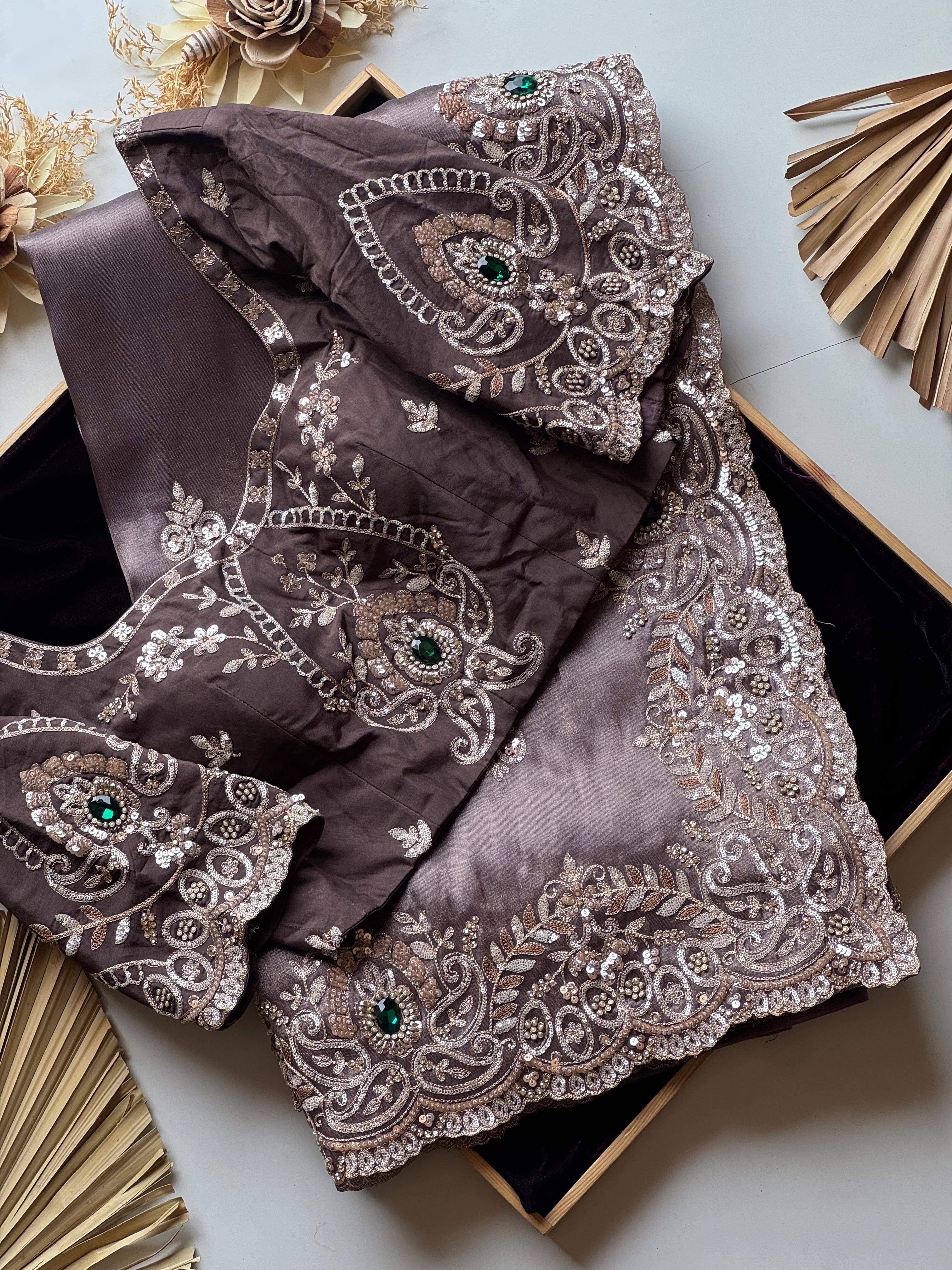 Yuva - Designer Handwork Saree