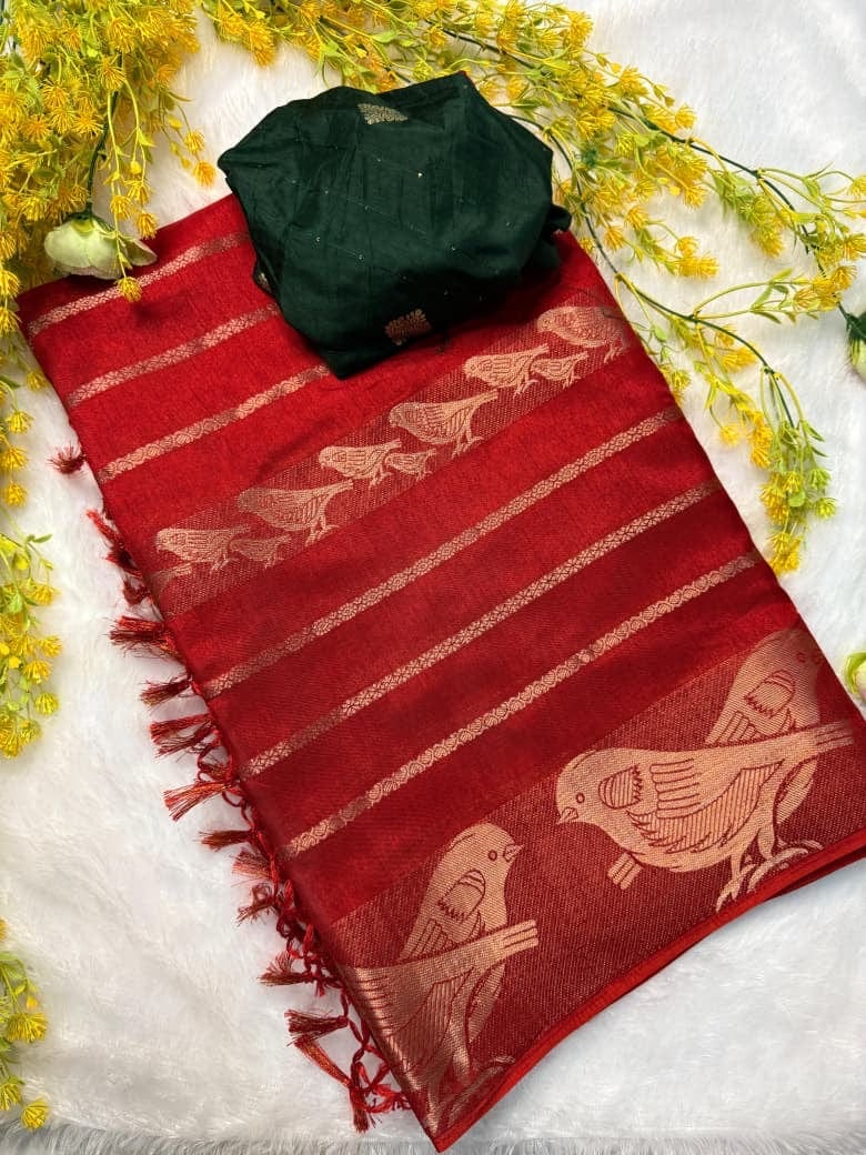 Shaira - Dola Silk Saree