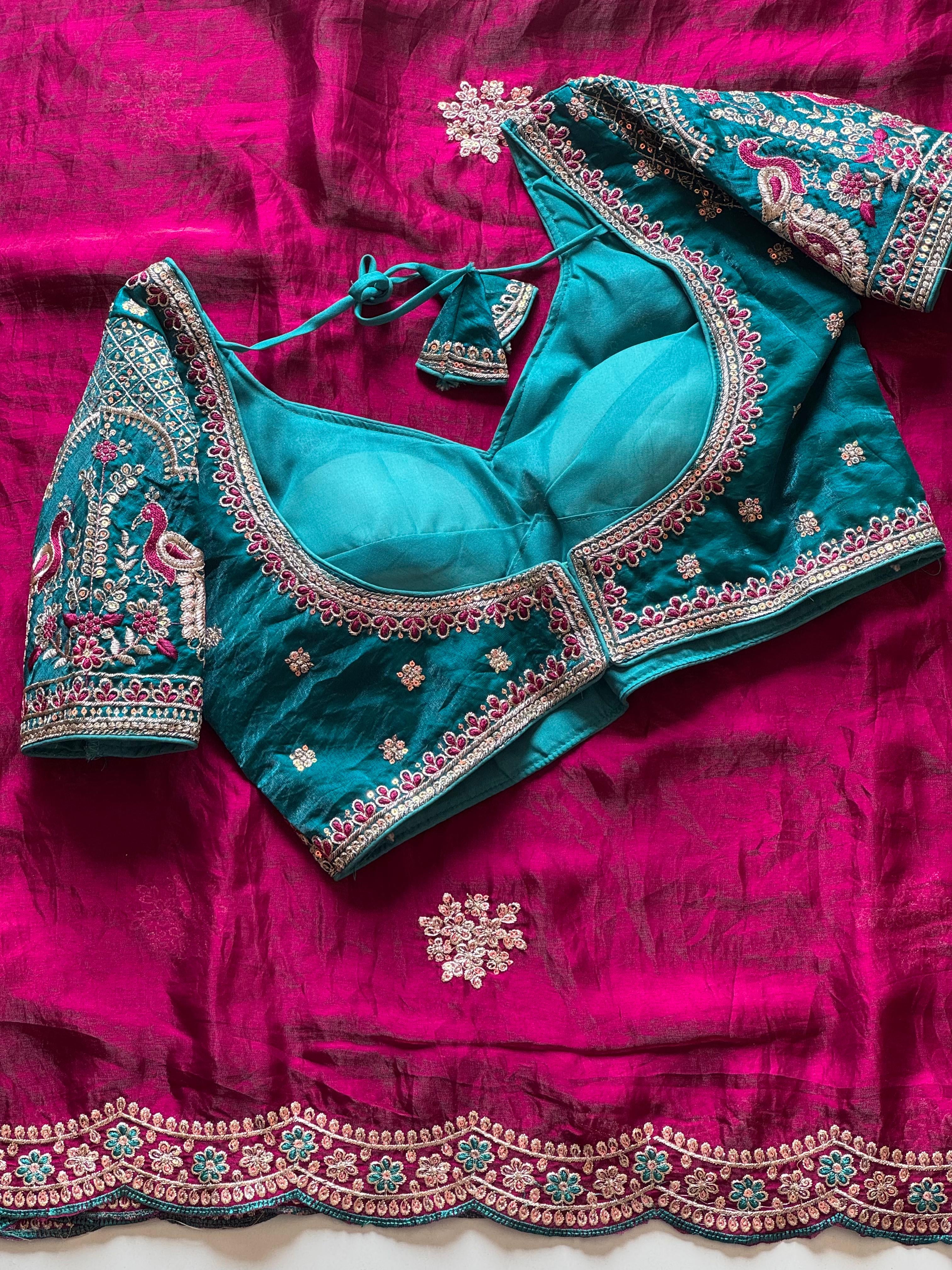Shreya - Designer Space Silk Saree