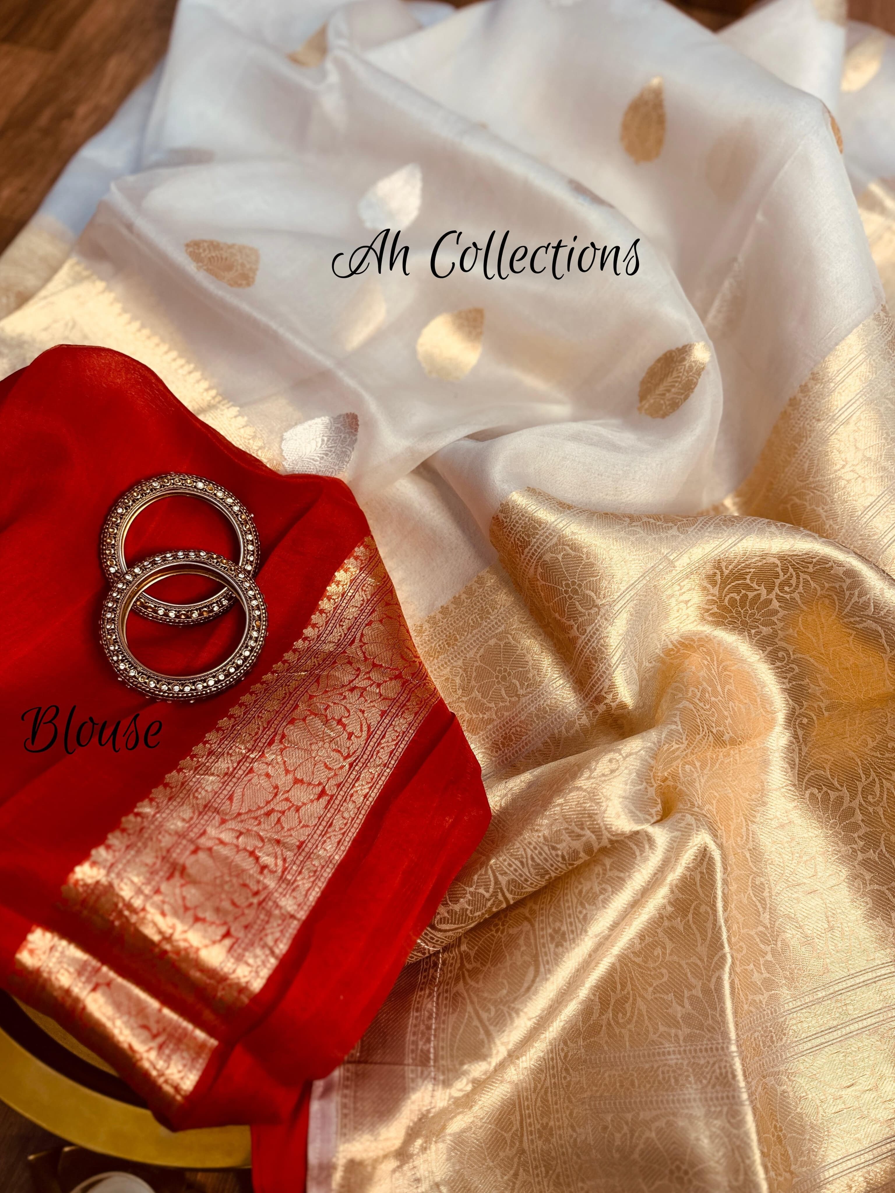 Daya - Pure Handwoven Kaduwa Weaved Kora Silk