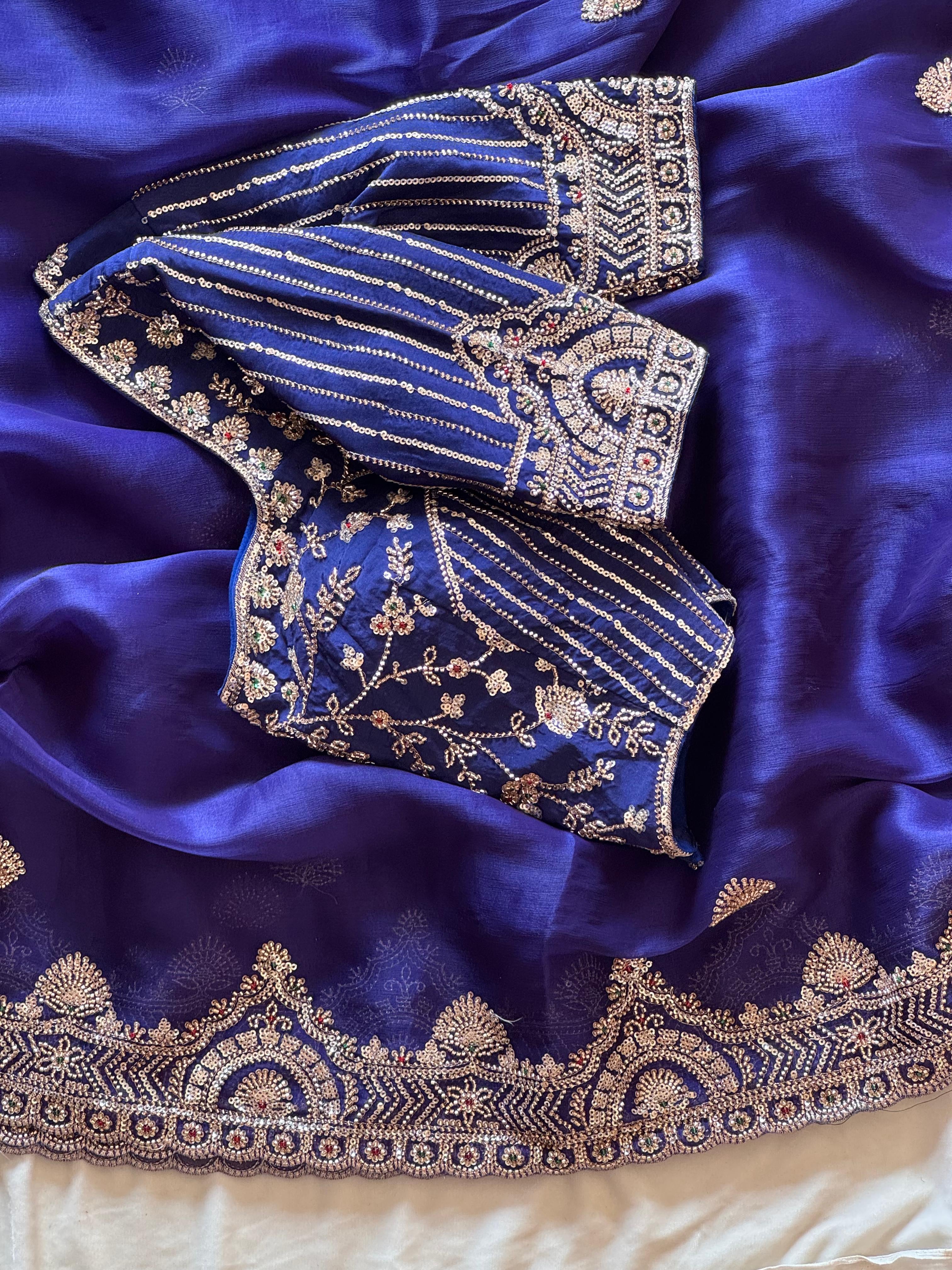 Yashika - Designer Handwork Saree