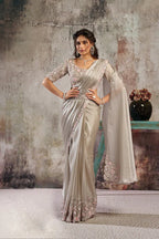 Shora - Designer Satin Saree