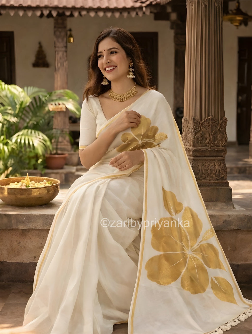 Aswati - Soft Mul Mul Cotton Saree