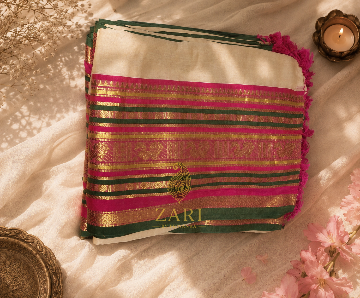 Shobhna - Mul Mul Cotton Saree