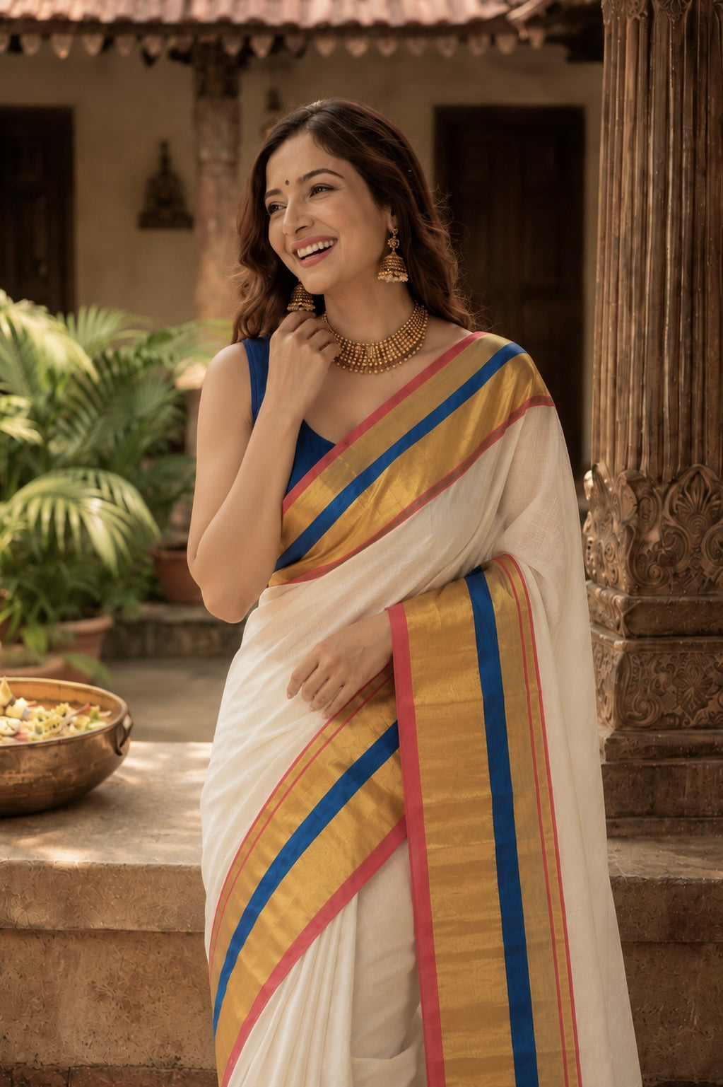 Maaya - Mul Mul Cotton Saree
