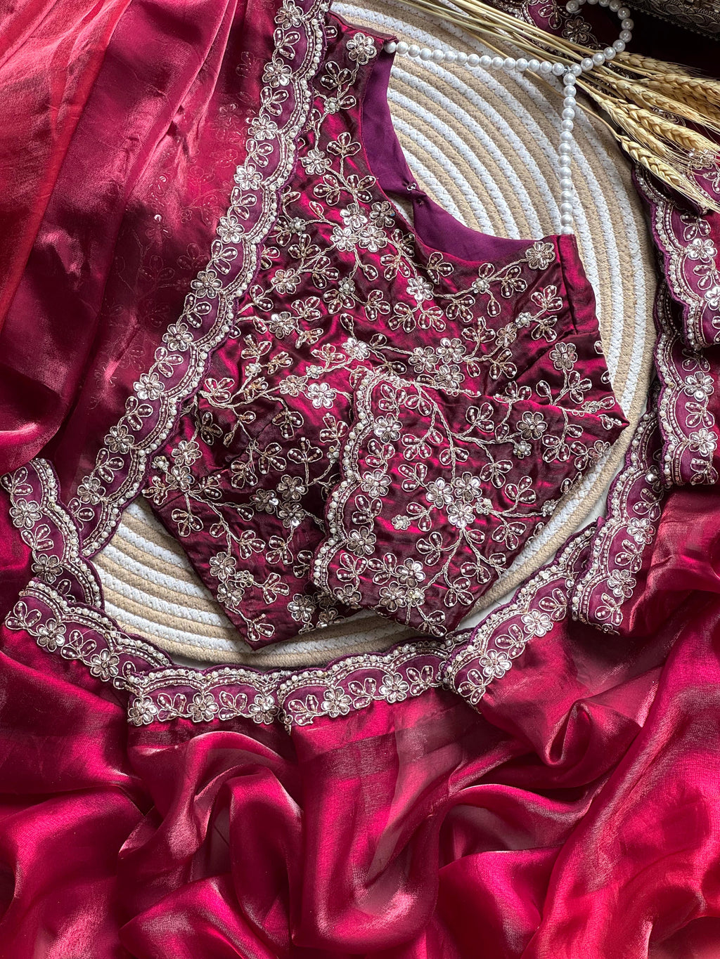 Jaan - Designer Space Silk Saree