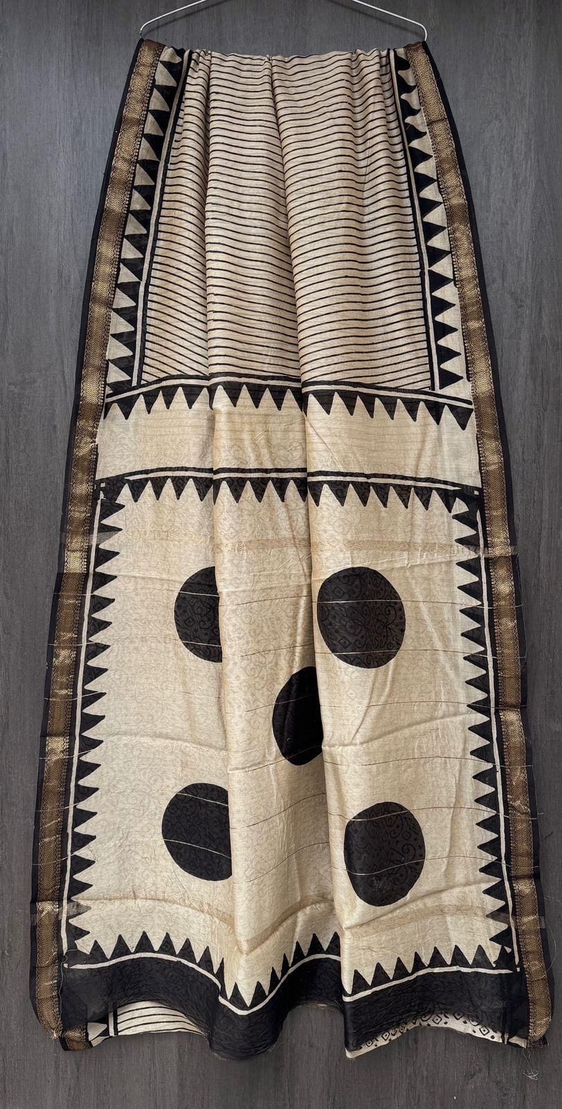 Tatva - Pure Maheswari silk saree