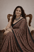 Mithali - Pure Modal Ajrakh saree