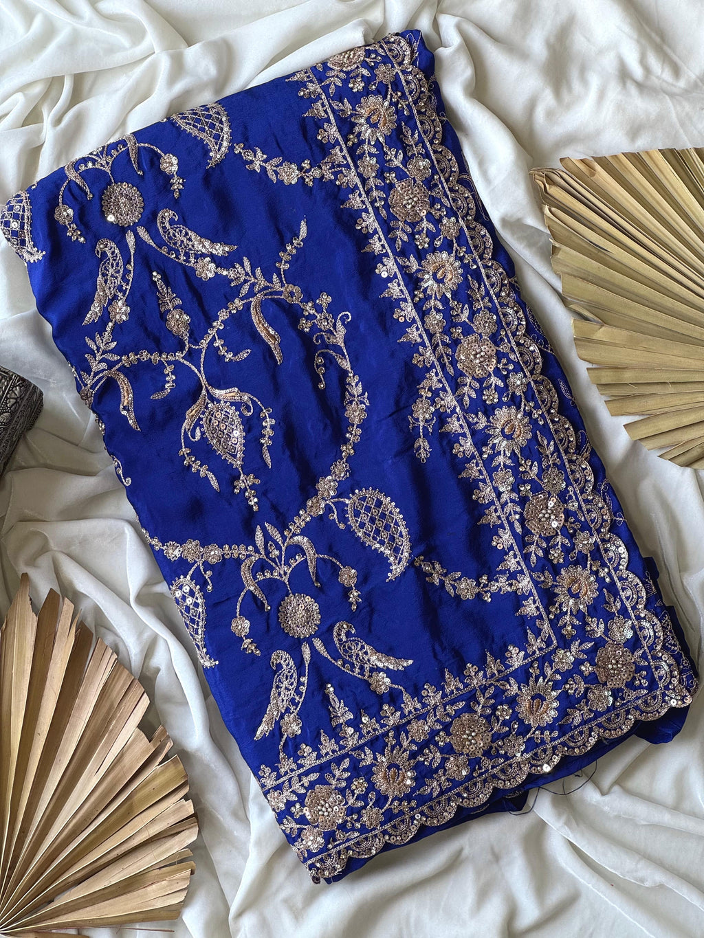 Shura - Designer Crepe Silk Saree