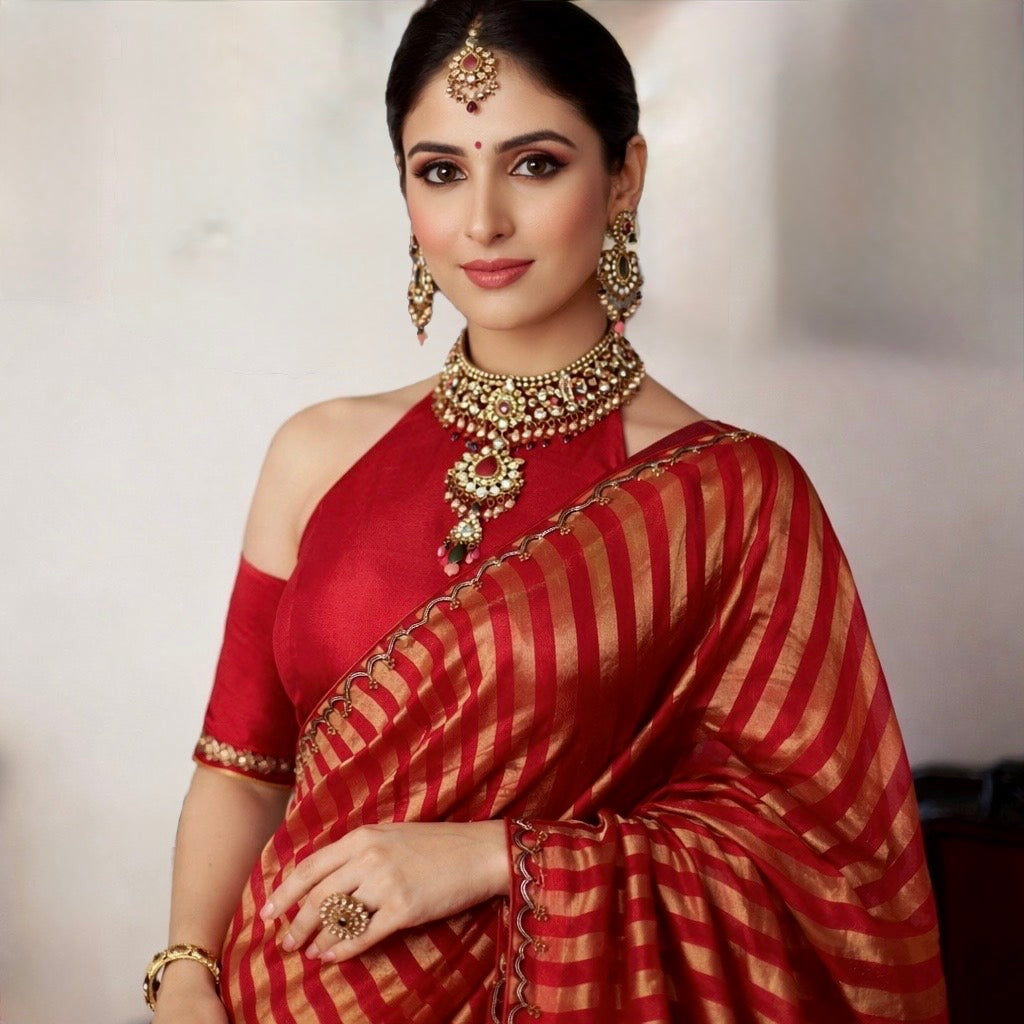 Nimsa - Pure Tissue Silk Saree