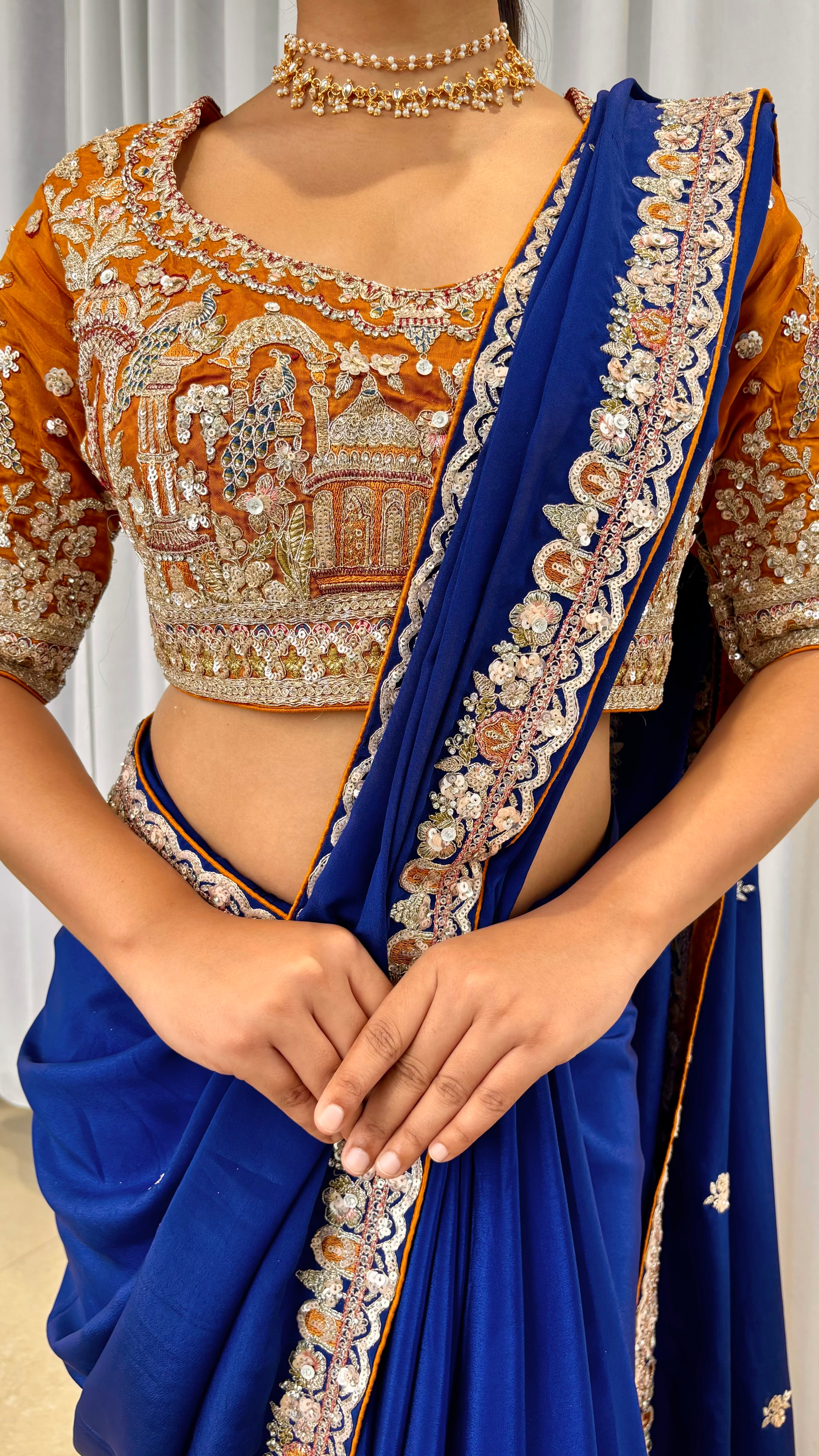 Samanta - Designer Cocktail Saree