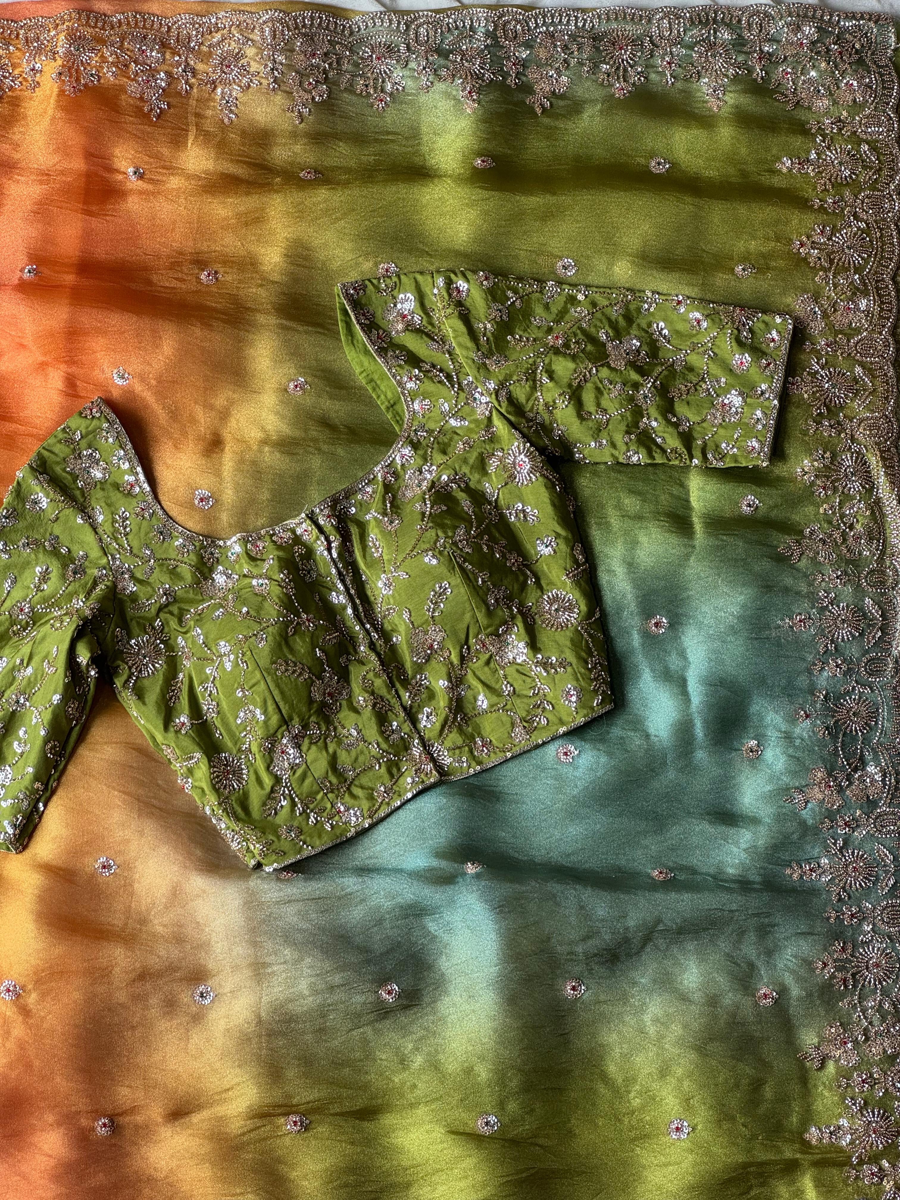 Sushna - Designer Handwork Saree