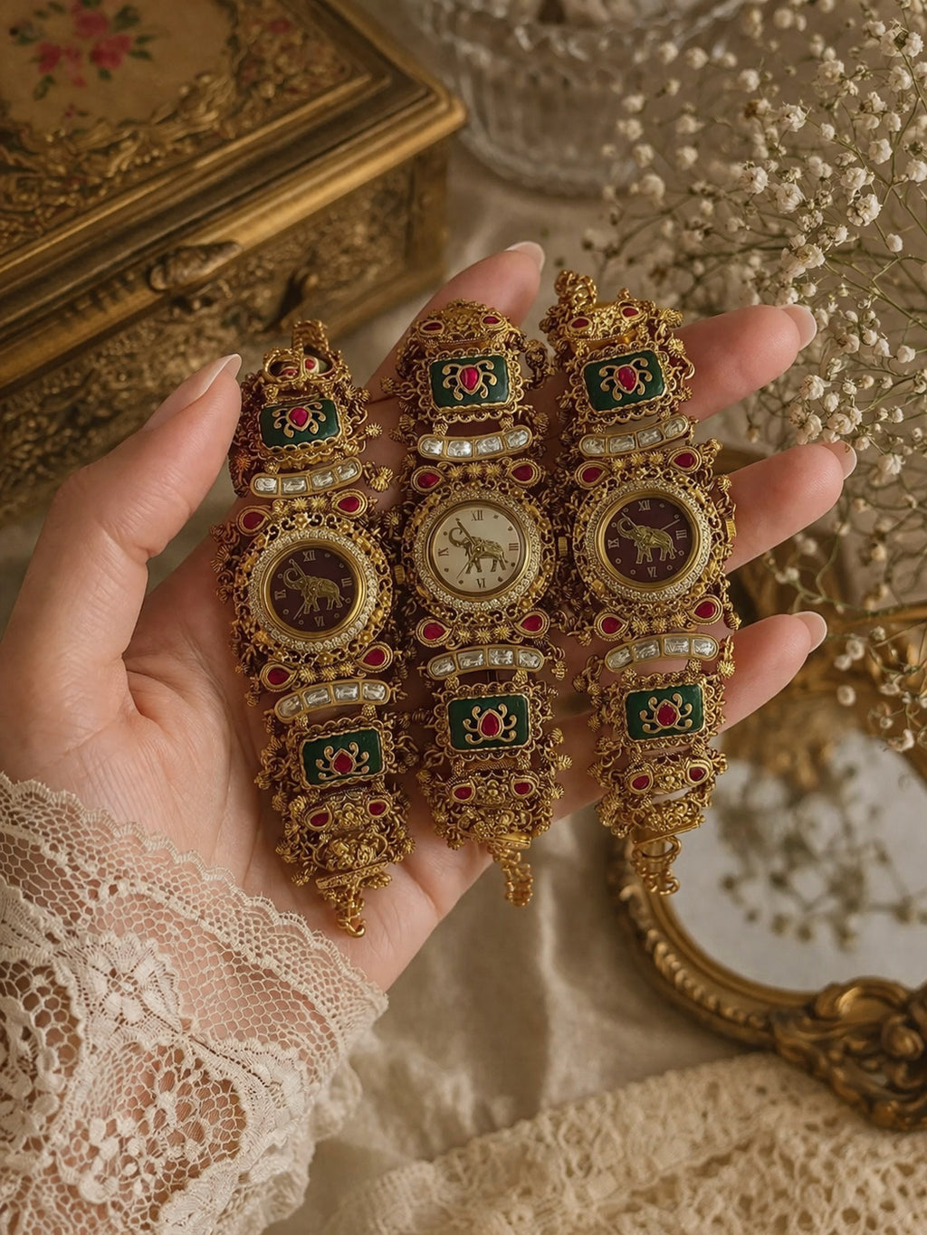 ZP5-Gold Traditional watch
