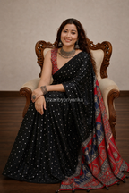 Nashna  - Pure Modal Ajrakh saree