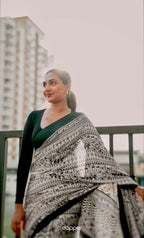 Laksh - Soft Crepe Silk Saree