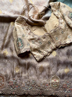 Mansi - Designer Cocktail Handwork Saree