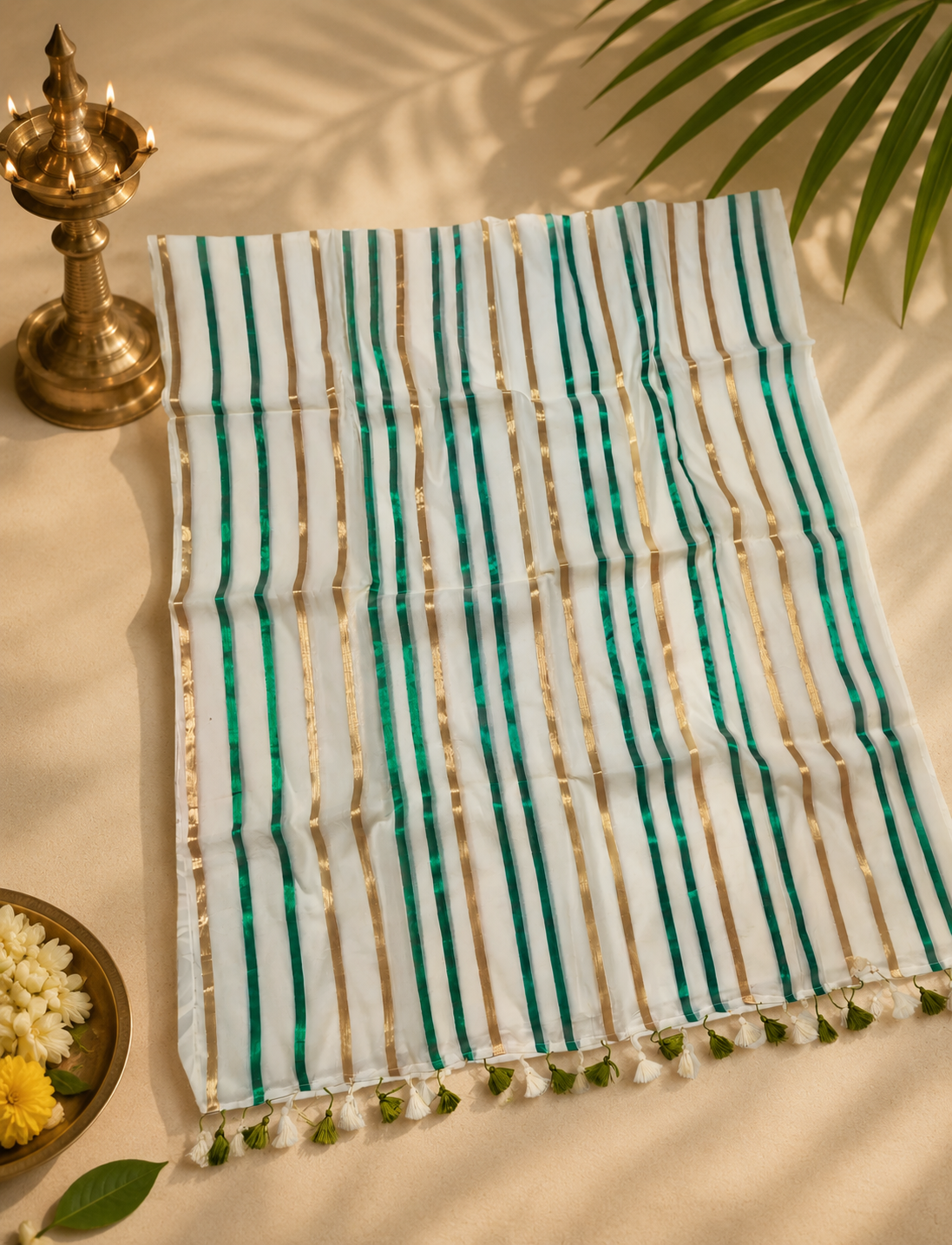 Thamara - Mul Mul Cotton Saree