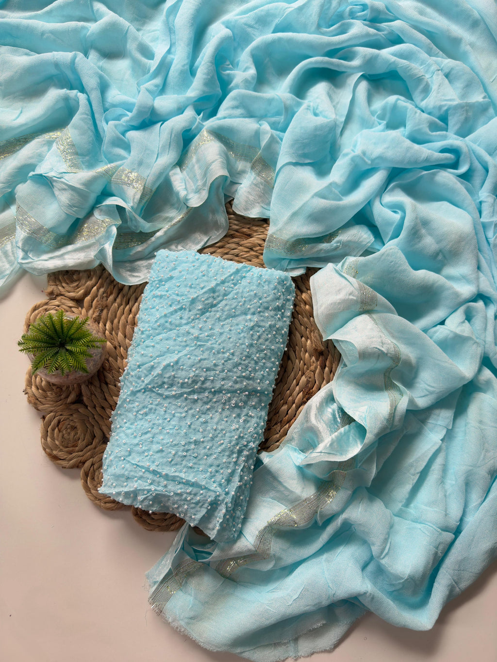 Maya - Viscose Georgette Saree