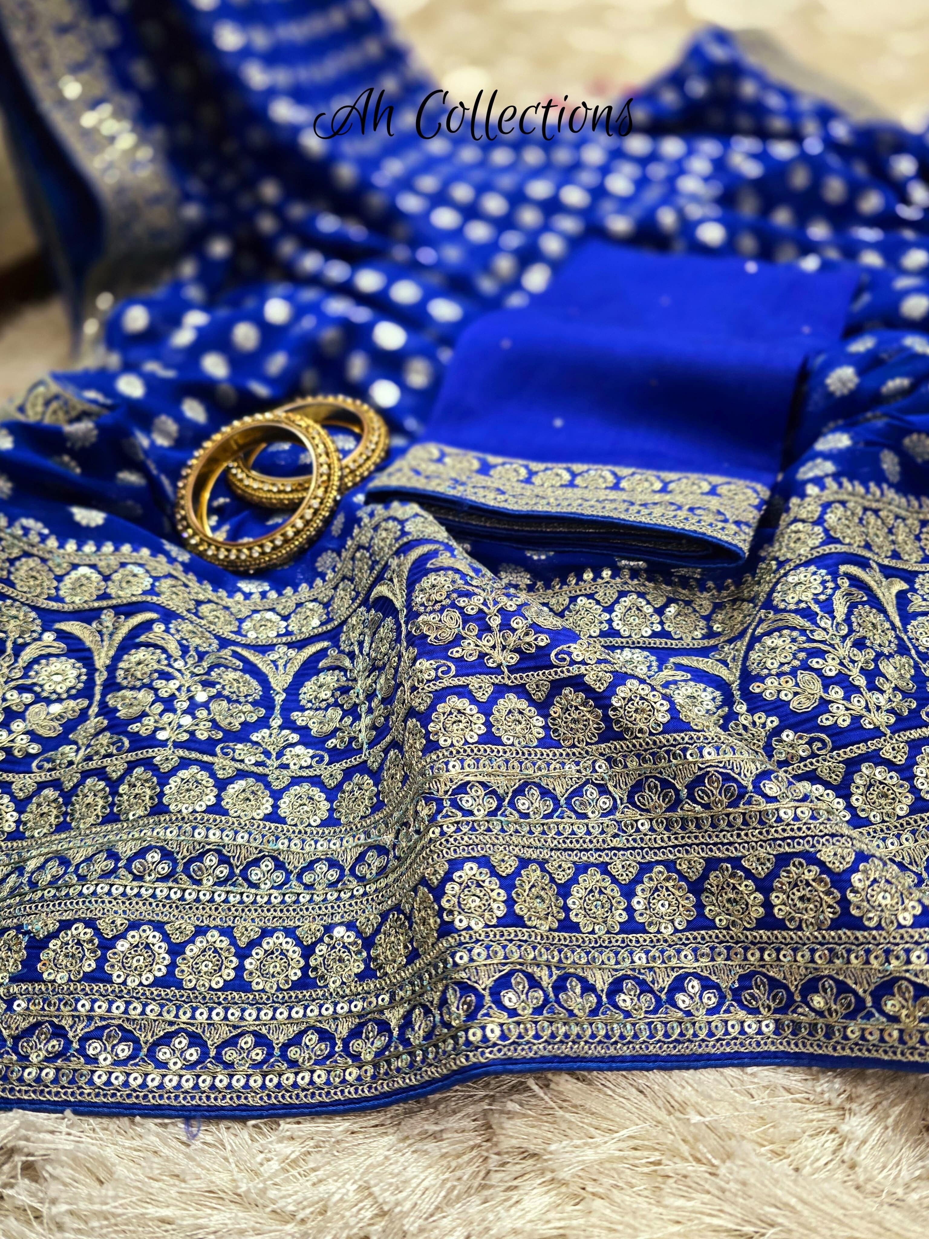 Amara- Pure Khaddi Georgette Saree