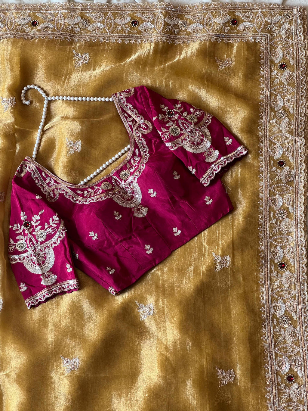 Shiny - Designer Handwork Saree