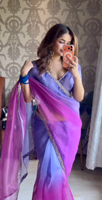 Neha 5- Organza Designer Saree