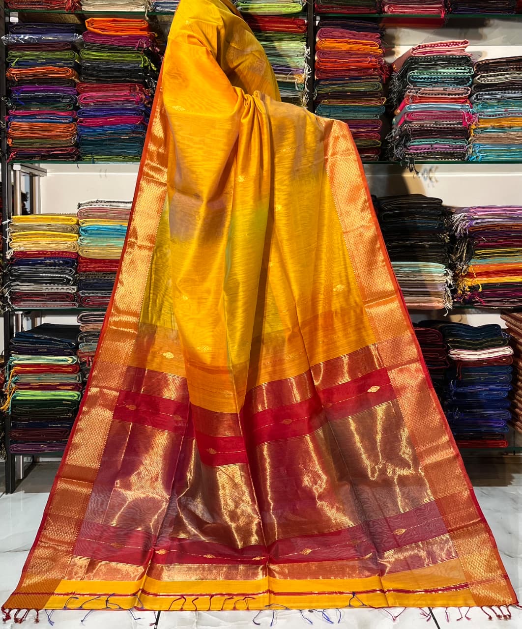Malini - Maheswari silk Saree